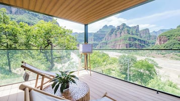 Dobbeltrom – comfort, fjellutsikt | Utsikt fra balkong