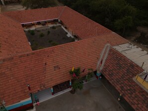 منظر من الجو على ارتفاع عالٍ