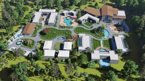 Front of property - jüSTa Luxé -Highpoint Jawai (Bali)