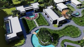 Property map - jüSTa Luxé -Highpoint Jawai (Bali)