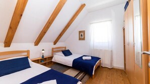 3 chambres, lits bébé (en supplément)