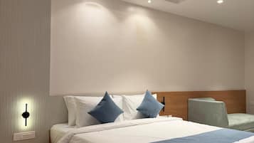 Luksussuite | Skrivebord for bærbar PC og wi-fi (inkludert)