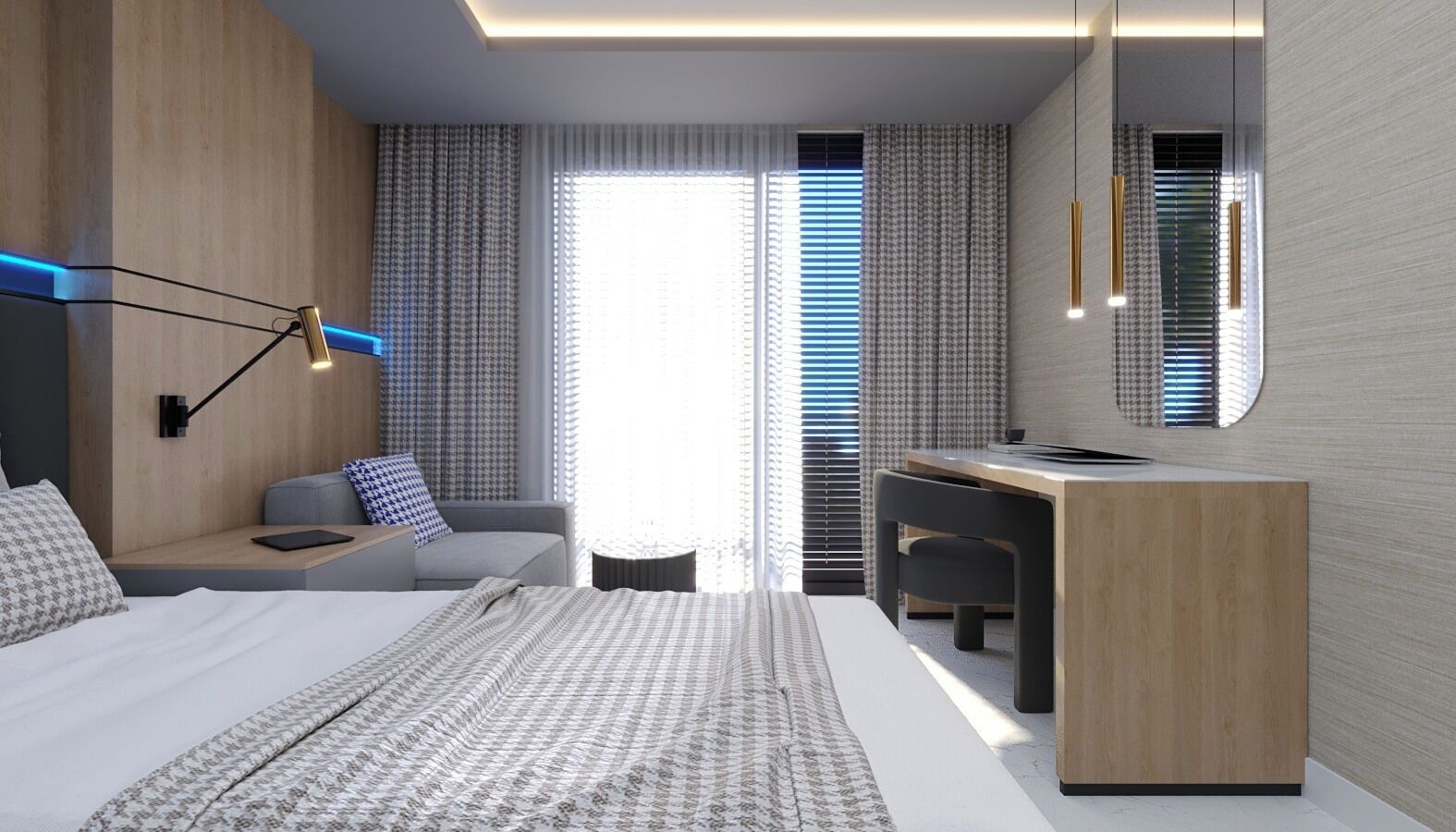 Habitación estándar, 1 habitación, vista al mar | Wifi gratis y ropa de cama 