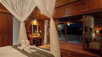 Een minibar, gratis wifi, beddengoed