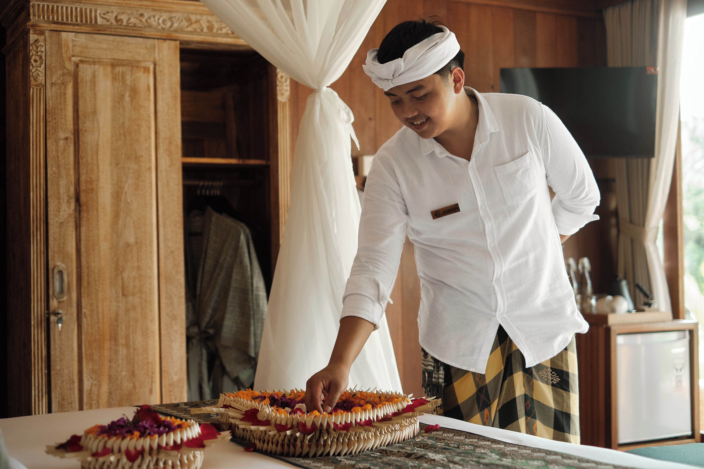 迷你吧、免費無線上網、床單