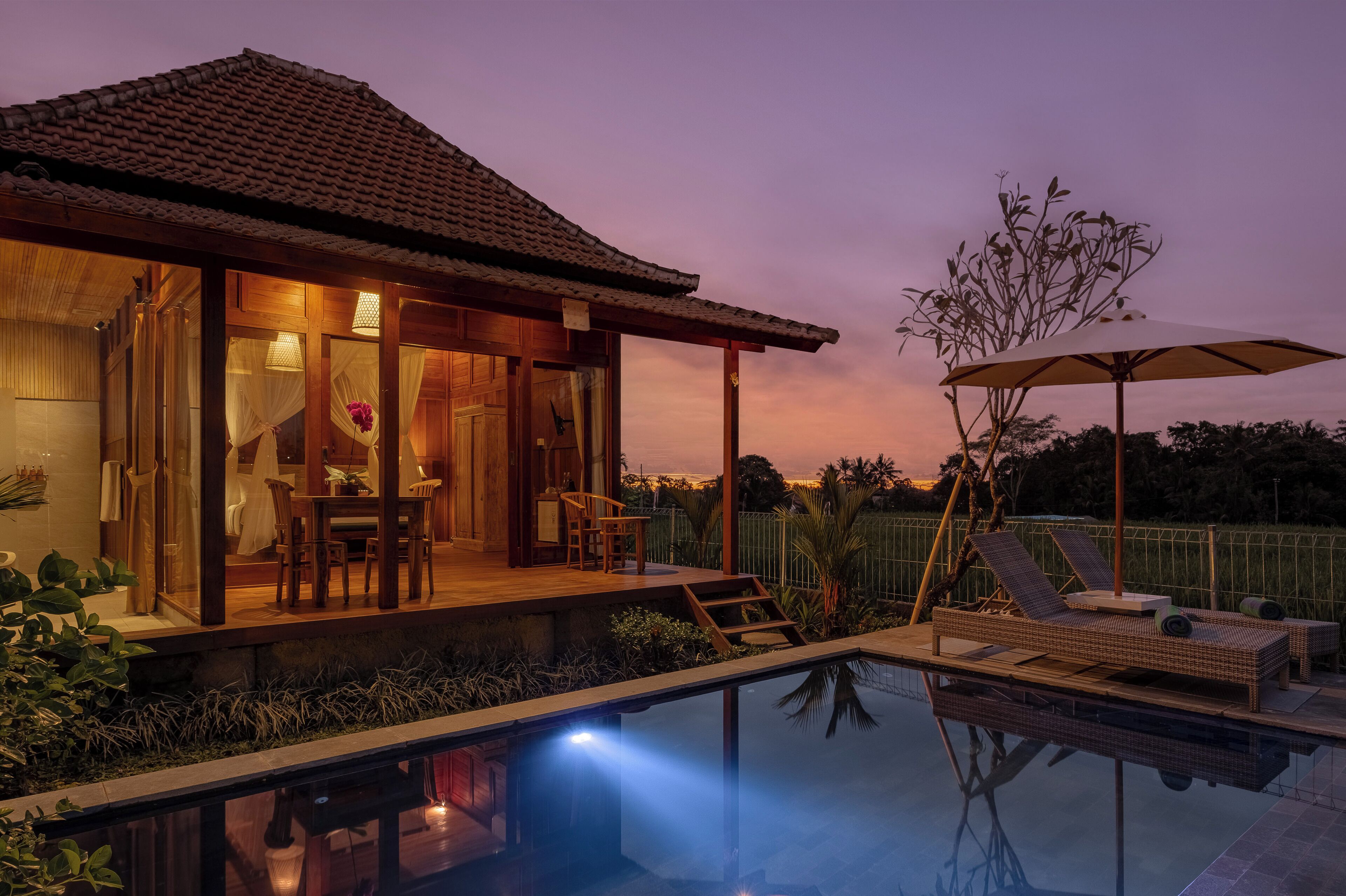 빌라, 침실 1개 (Rice Field View) | 전용 수영장