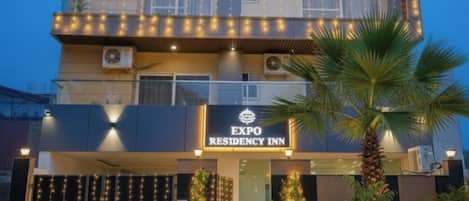 Fassade der Unterkunft