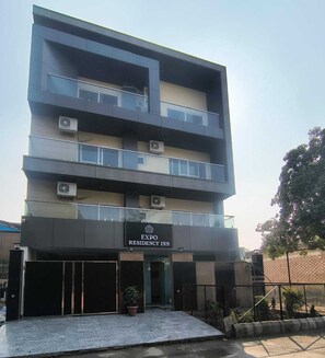 Façade de l’hébergement