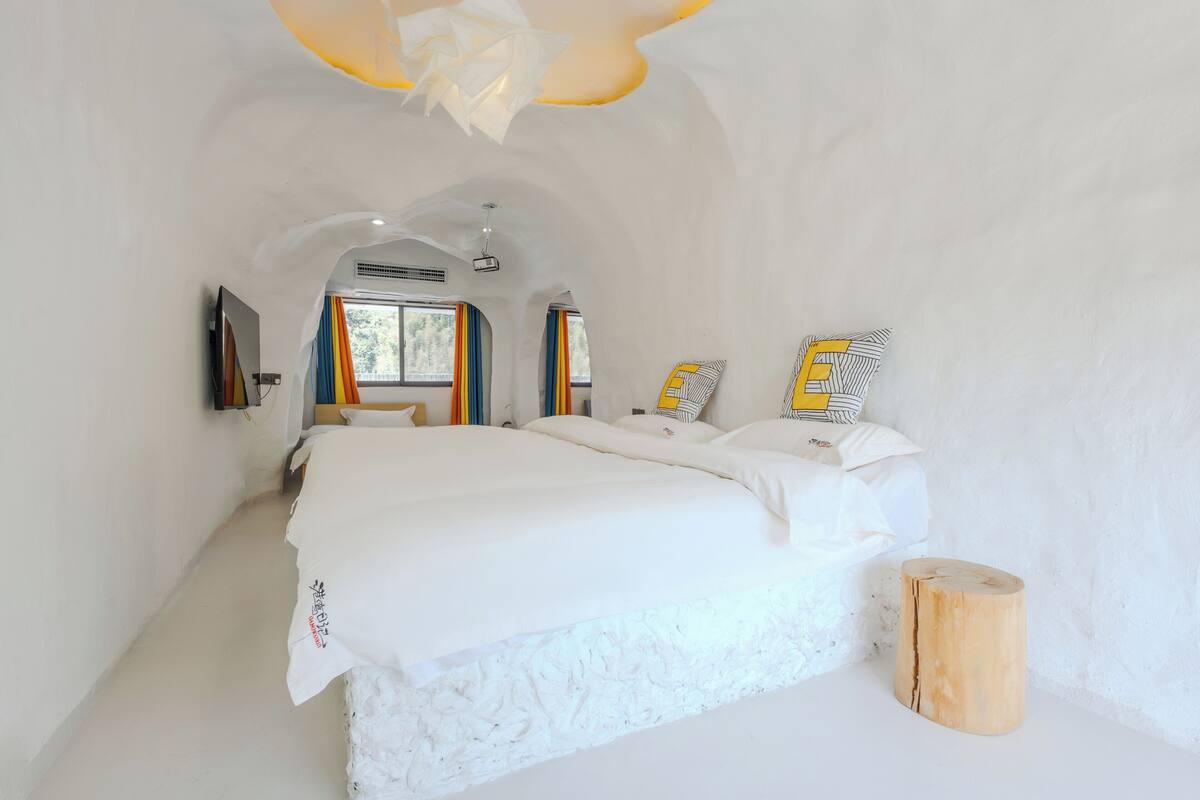 Family Double or Twin Room, Hill View | Premium bedding, down comforters, WiFi (free), individually decorated