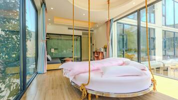 Design Double or Twin Room, Hill View | Premium bedding, down comforters, individually decorated