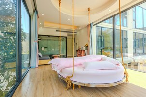 Design Double or Twin Room, Hill View | Premium bedding, down comforters, individually decorated