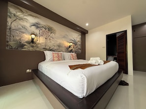 Bungalow Deluxe, vue fleuve | Coffres-forts dans les chambres, rideaux occultants, Wi-Fi gratuit