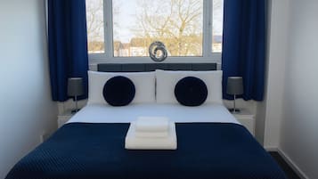 3 soverom, strykejern/-brett og wi-fi (inkludert)