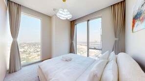 Iron/ironing board, WiFi, bed sheets - 2 Bed Direct Dubai Mall Access l Free Pool, Gym (Downtown Dubai)