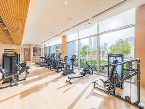 Fitness facility - 2 Bed Direct Dubai Mall Access l Free Pool, Gym (Downtown Dubai)