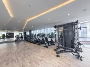 Fitness facility - Upscale Studio | Pool & Gym | Near Miracle Garden (Arjan)
