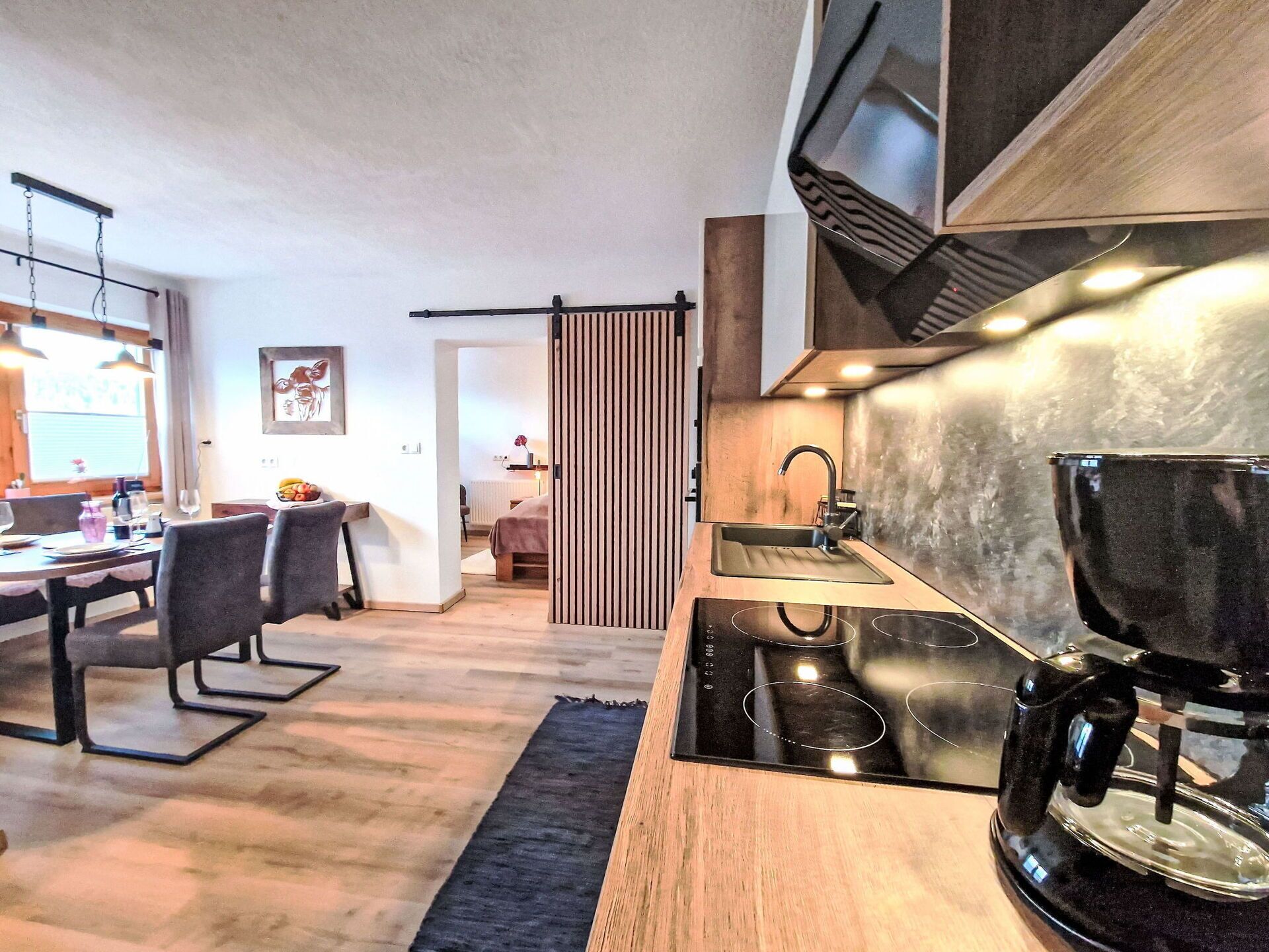 Microondas, horno, lavavajillas y periquera 