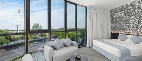 Signature Room | In-room safe, desk, laptop workspace, iron/ironing board