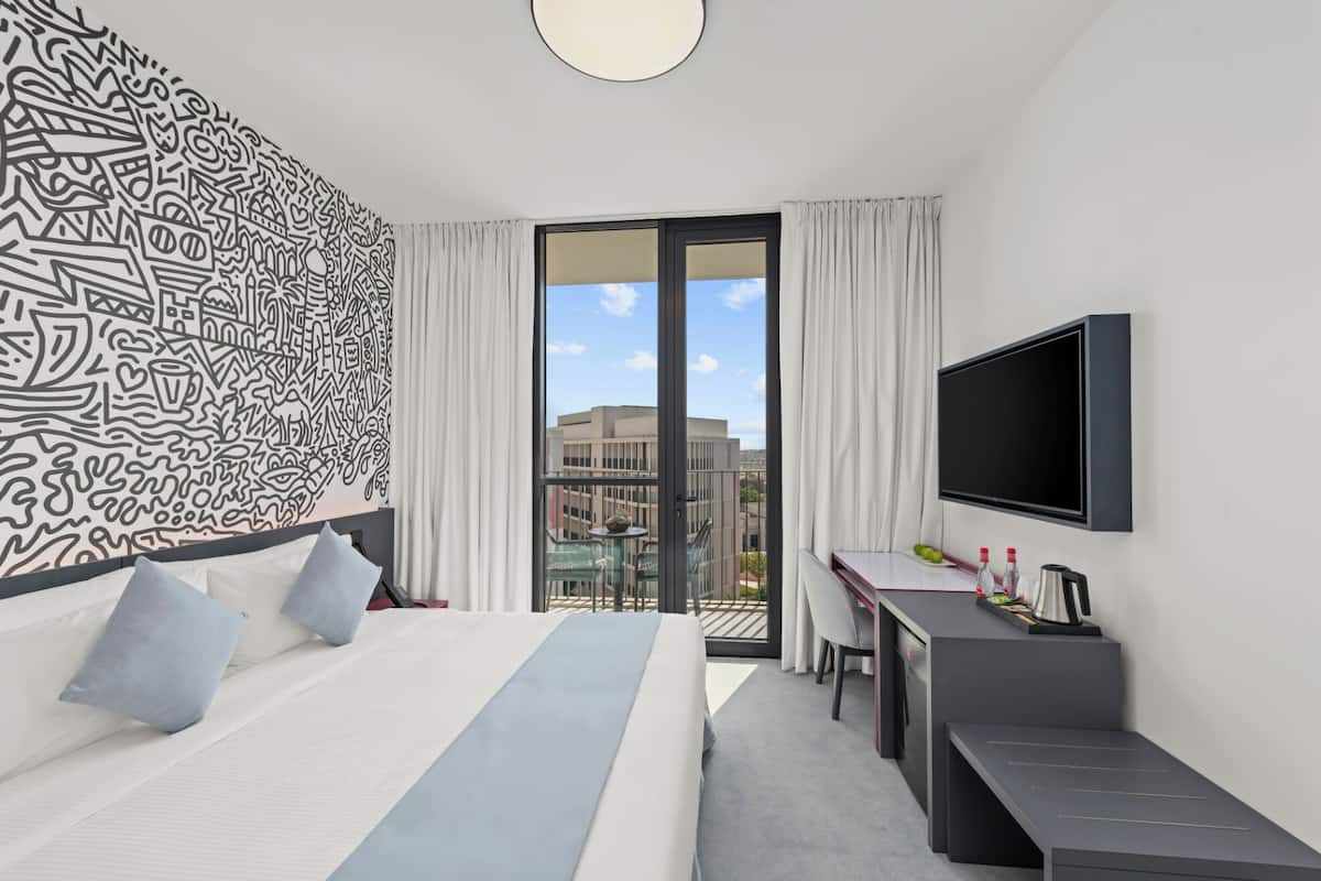 Habitació individual Comfort, balcó | Caixa forta a l'habitació i escriptori