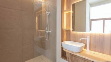 Standard Quadruple Room, Patio | In-room safe, free WiFi