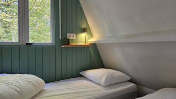2 slaapkamers, beddengoed