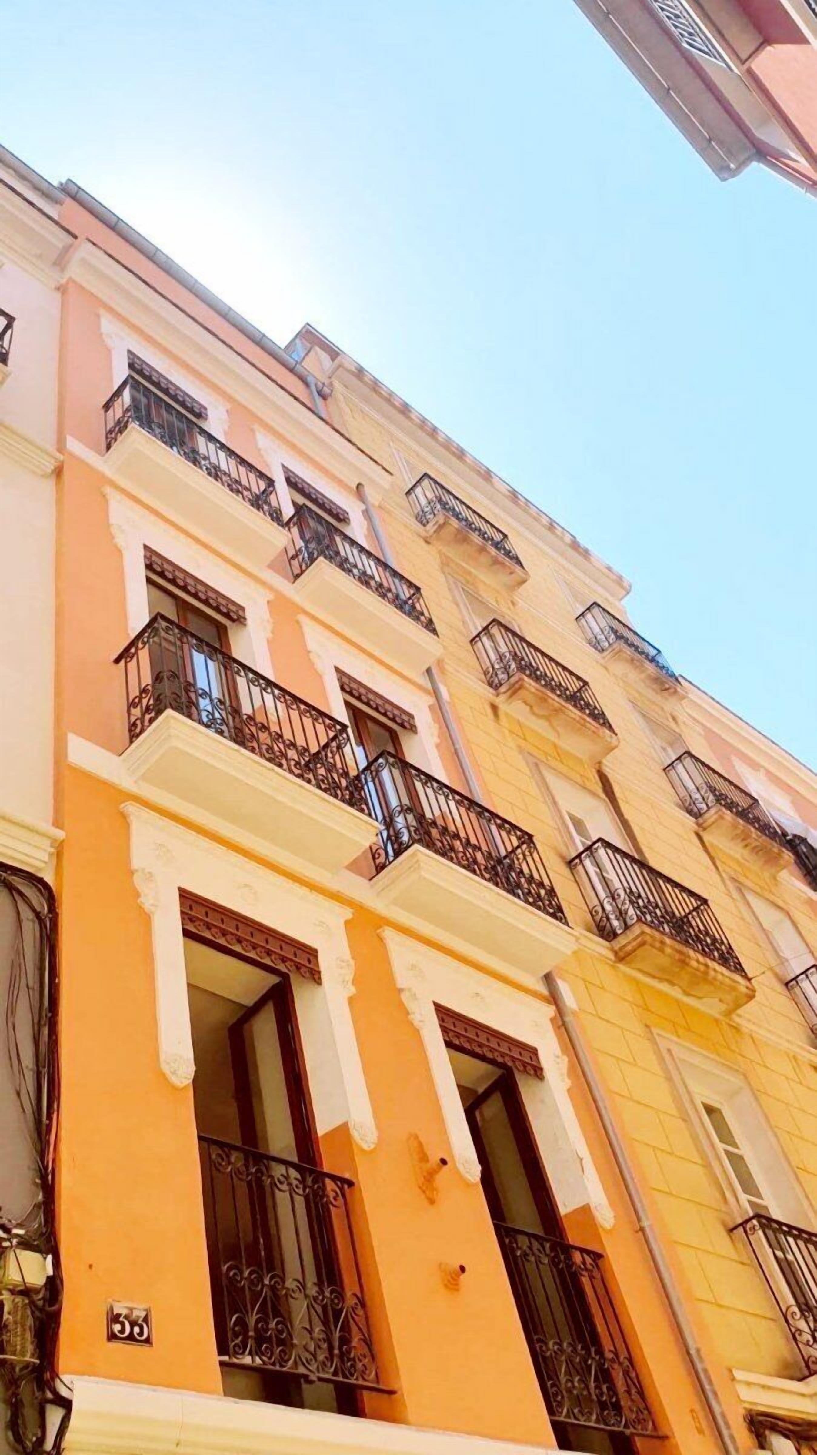 Façade de l’hébergement