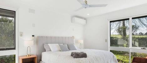 Maison, 5 chambres, cheminée, vue lac