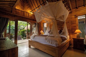 Room, Balcony, Pool View | In-room safe, desk, blackout curtains, free WiFi - Bije Suite Villa Ubud (Ubud)