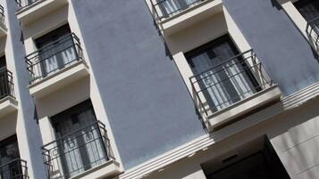 Voorkant van accommodatie