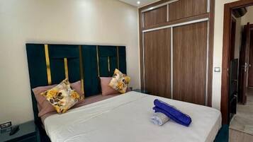 Studio – comfort, balkong, utsikt mot golfbane