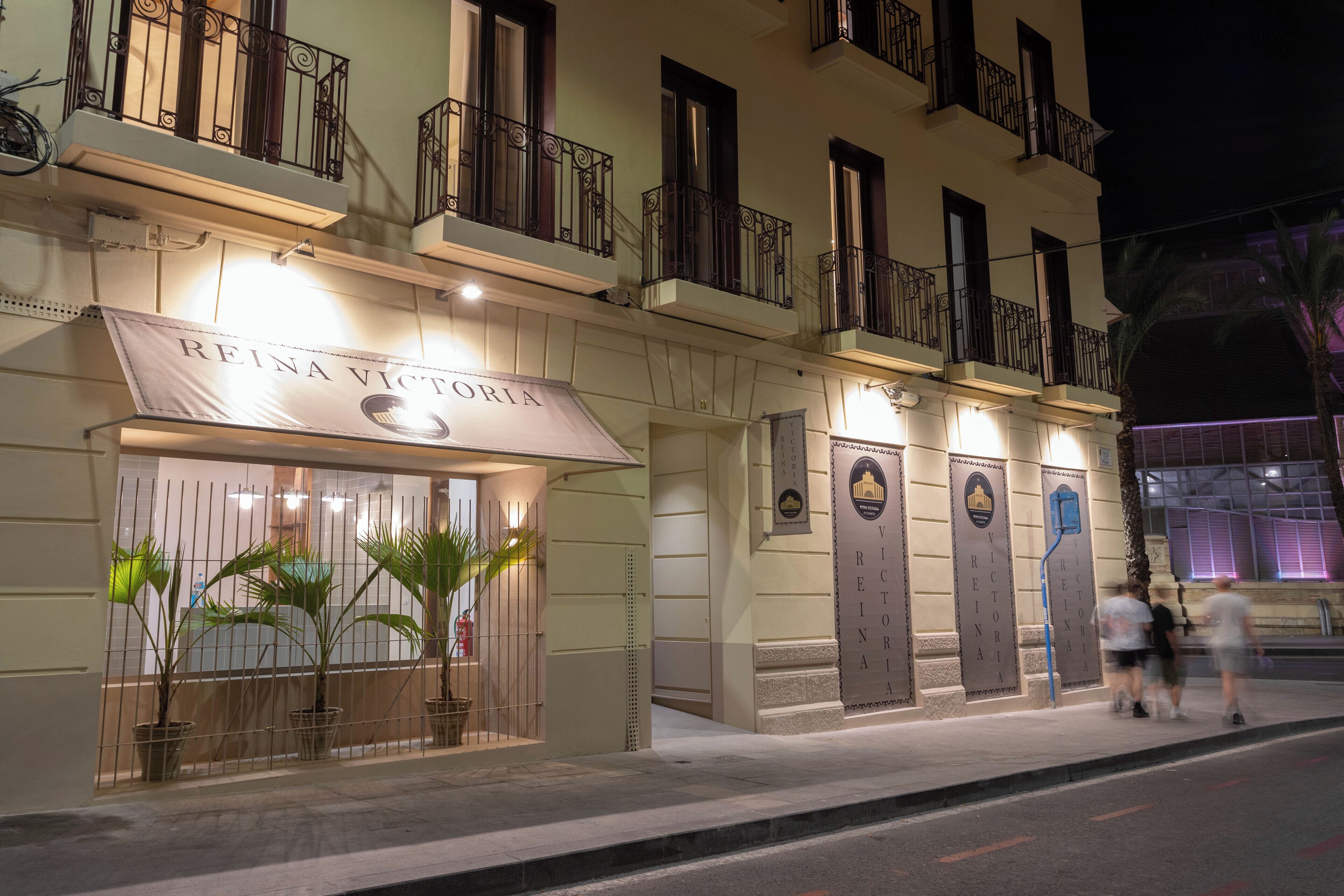 Facciata della struttura