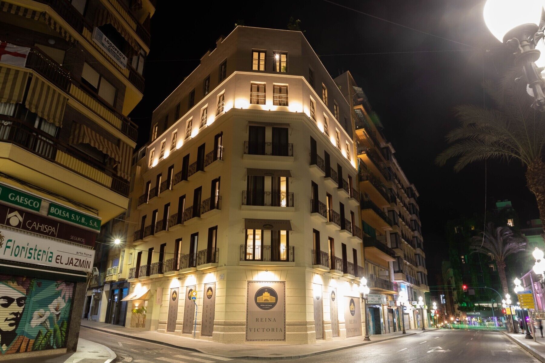 Majoituspaikan julkisivu