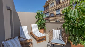 Penthouse, patio, vue ville | Terrasse/Patio