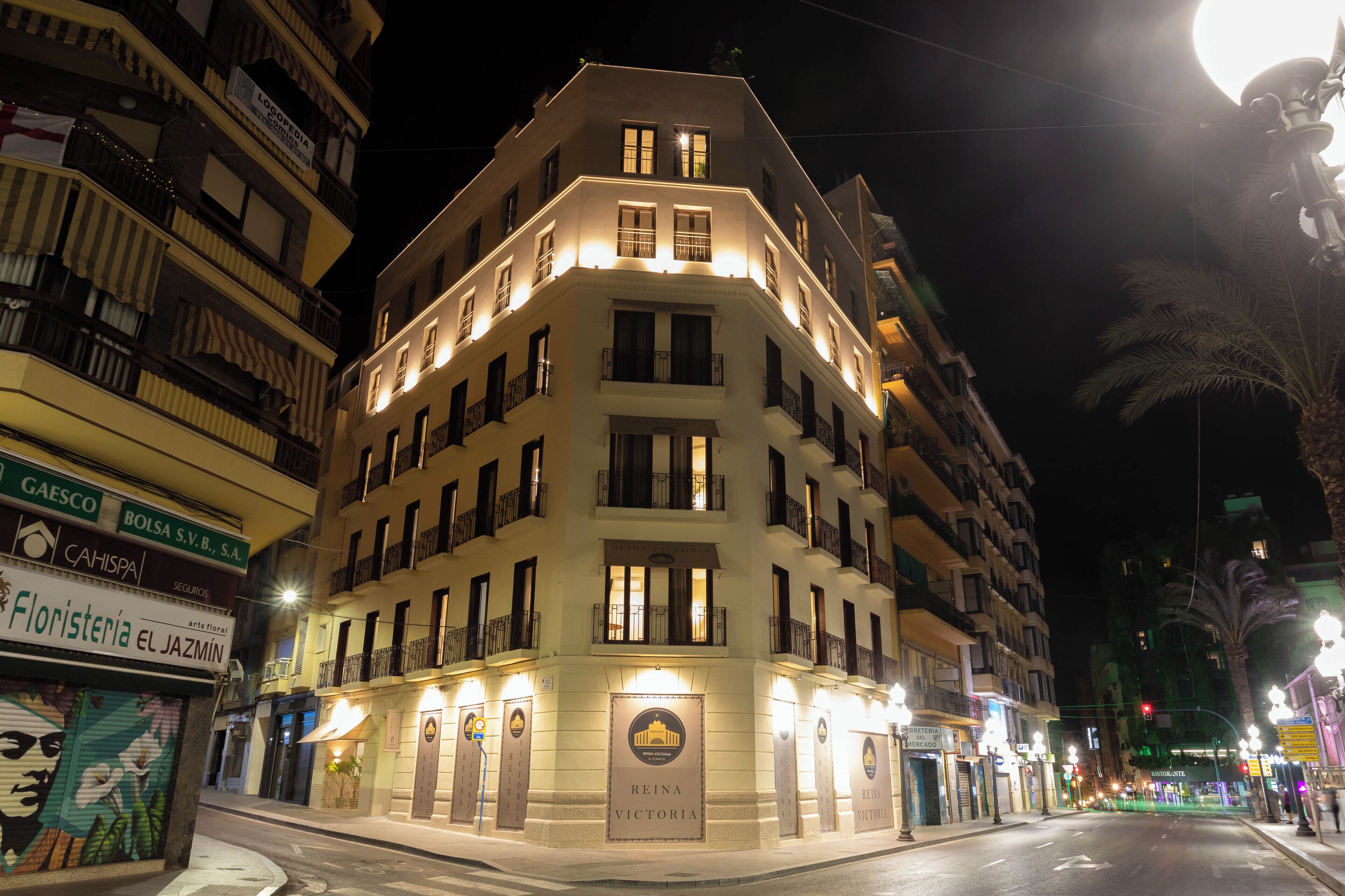 Overnatningsstedets facade