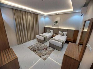 Standard Apartment, 2 Bedrooms | Soundproofing, free WiFi, bed sheets - Palette Luxury Doolv Serviced Apartments Tabuk (Tabuk)