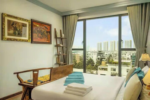 Chambre, vue ville | Coffres-forts dans les chambres, décoration personnalisée