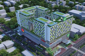 Fachada de la propiedad