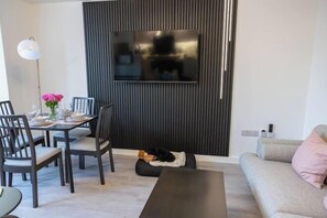 Living area - Sunbeam House Apartment 1 (Heysham)