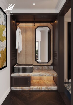 总统客房, 海洋景观 | 起居区