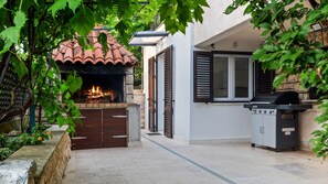 Terrace/patio - Apartment Petrinic - Studio M by Villas Guide (Pula)
