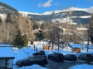 Property grounds - Studio rental at the foot of the slopes (Megève)