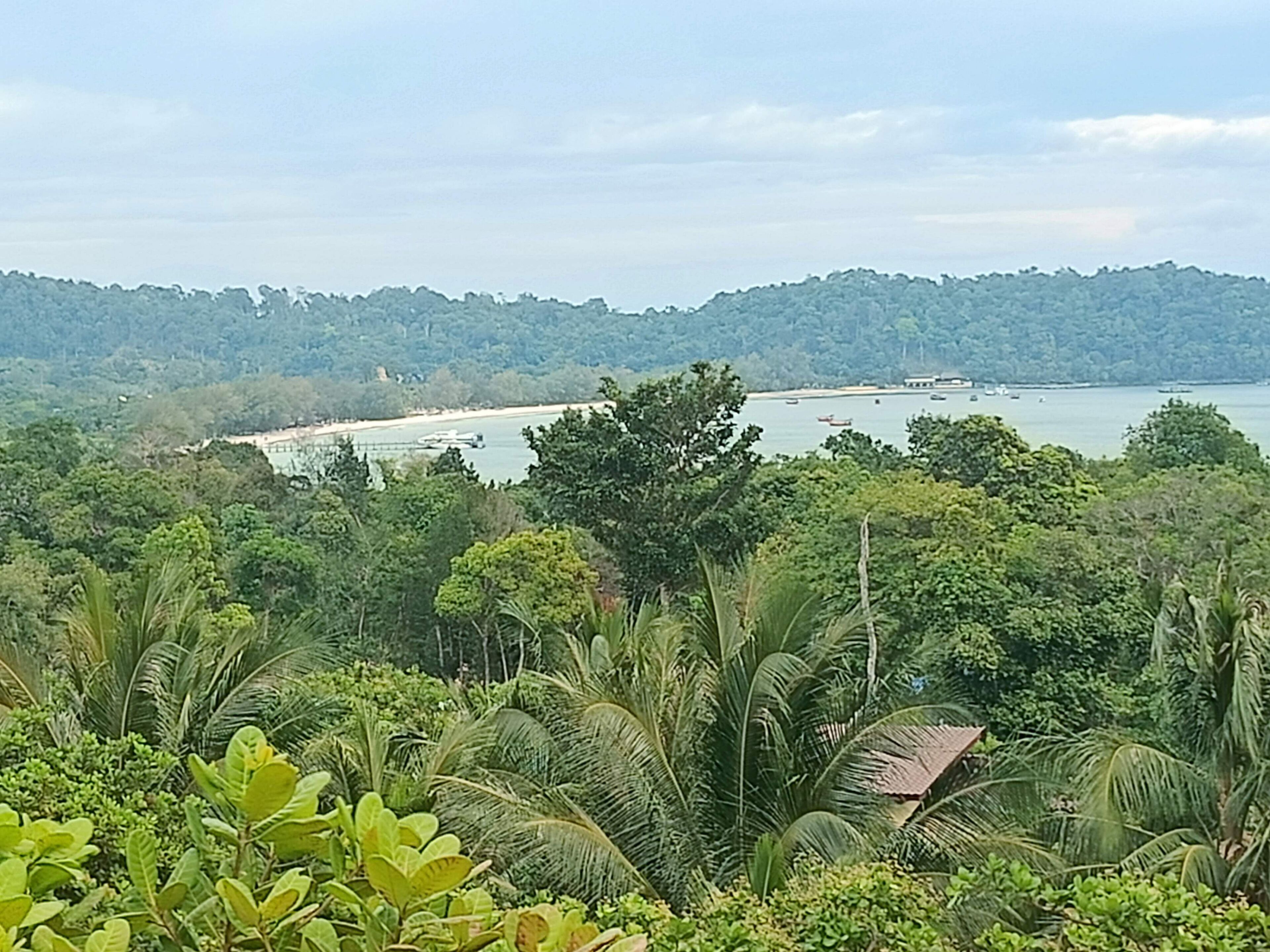 Utsikt fra overnattingsstedet