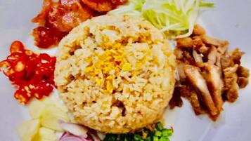 Daily continental breakfast (USD 3 per person)