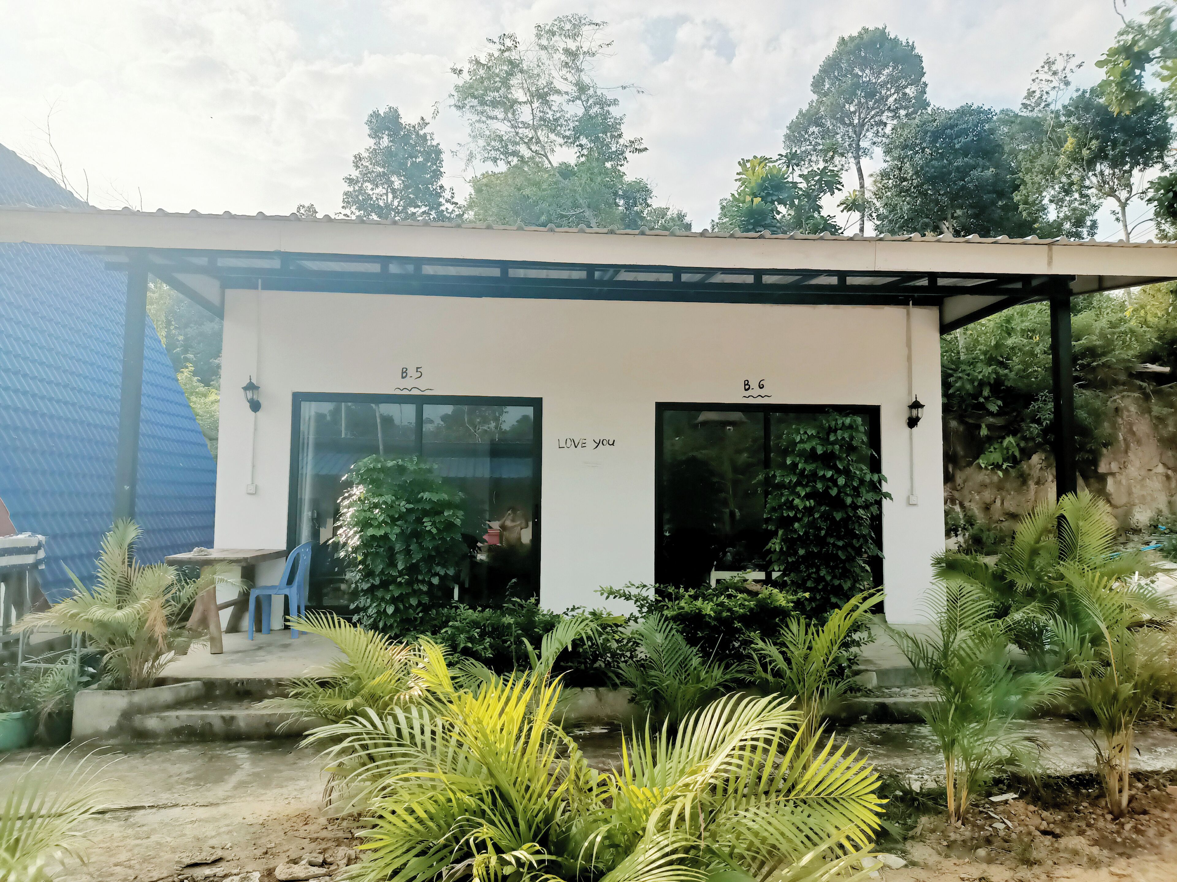 Bungalow – basic, hageutsikt | Wi-fi (inkludert)