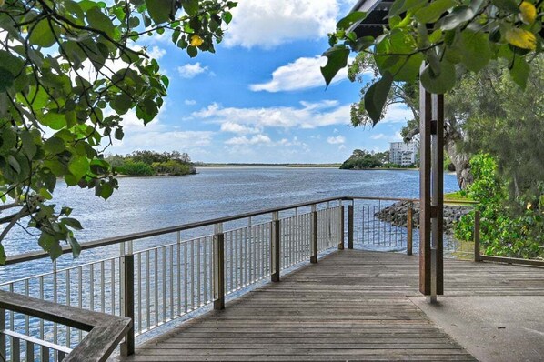 Property grounds - Quiet Waters Riverfront Escape (Sunshine Coast)