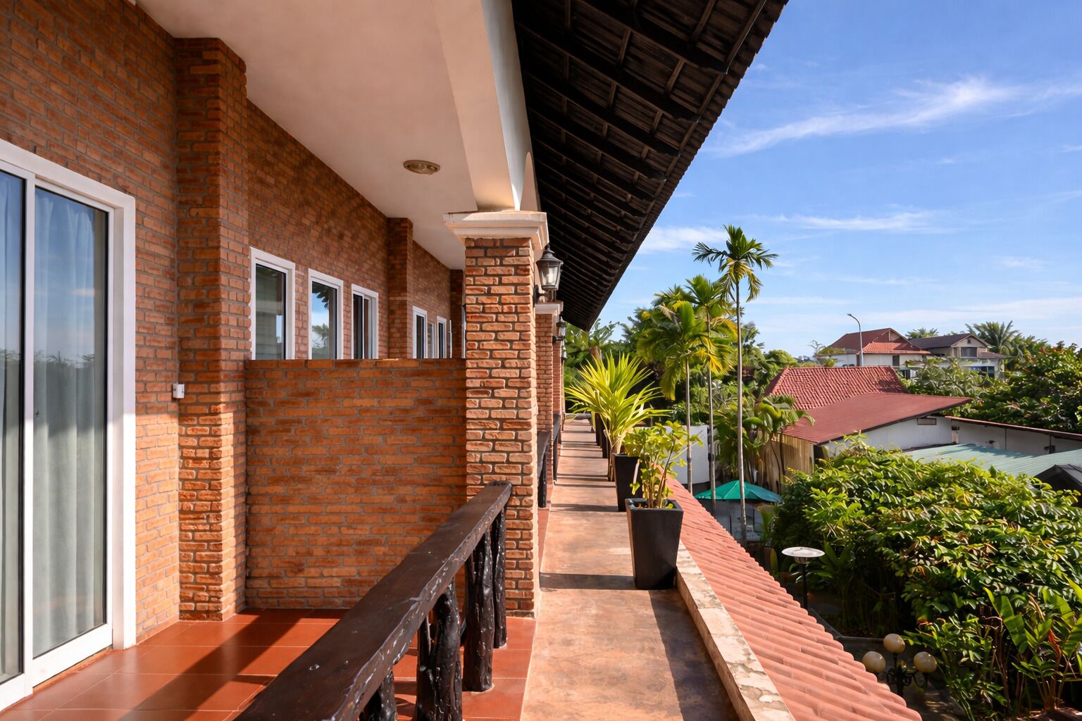 Chambre Double Deluxe, balcon, vue jardin | Terrasse/Patio