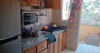 Appartement meublé à louer à sala ljadida jour/mois face à technopolice