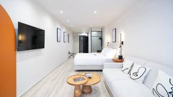 Suite Deluxe | Una cassaforte in camera, Wi-Fi gratuito, lenzuola