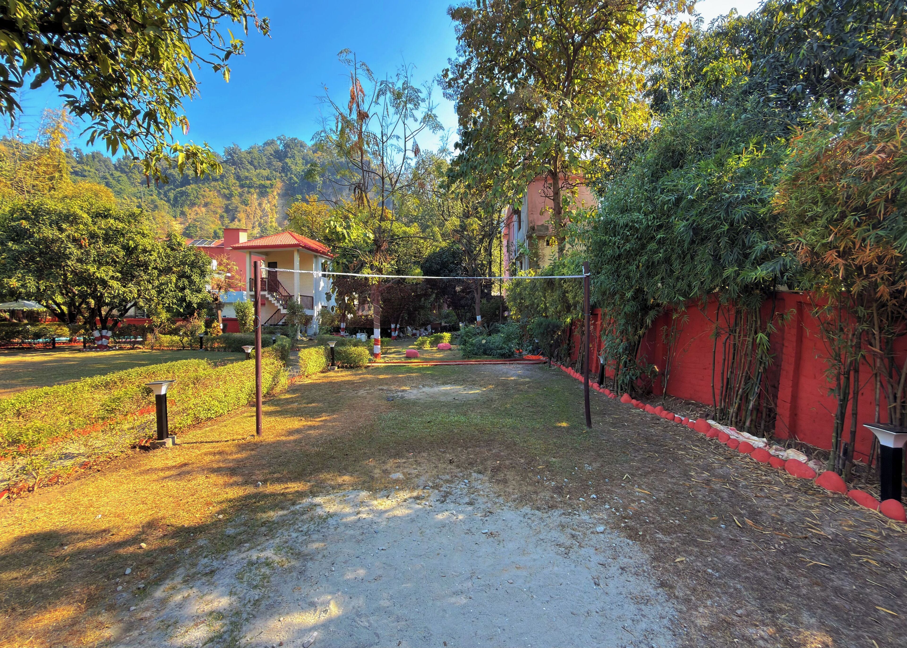 Zona de juegos infantil al aire libre