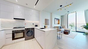 Interior - Contemporary 1 Bed l City Views l near Circle Mall (Jumeirah Village Circle)